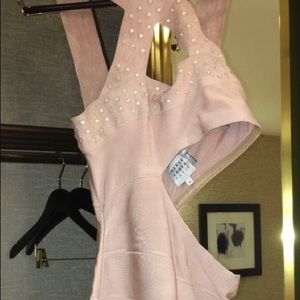 Herve Leger dress with Swarovski. I bought in saks. Size S